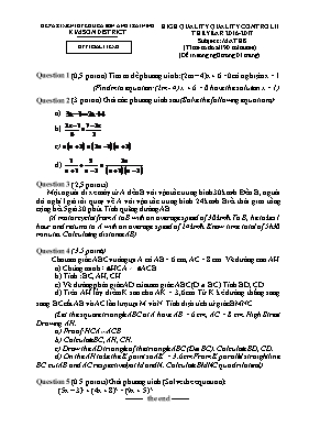 High quality quality control ii the year 2016 - 2017 subject Math 8